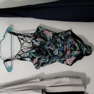 Tropical One Piece Swimsuit